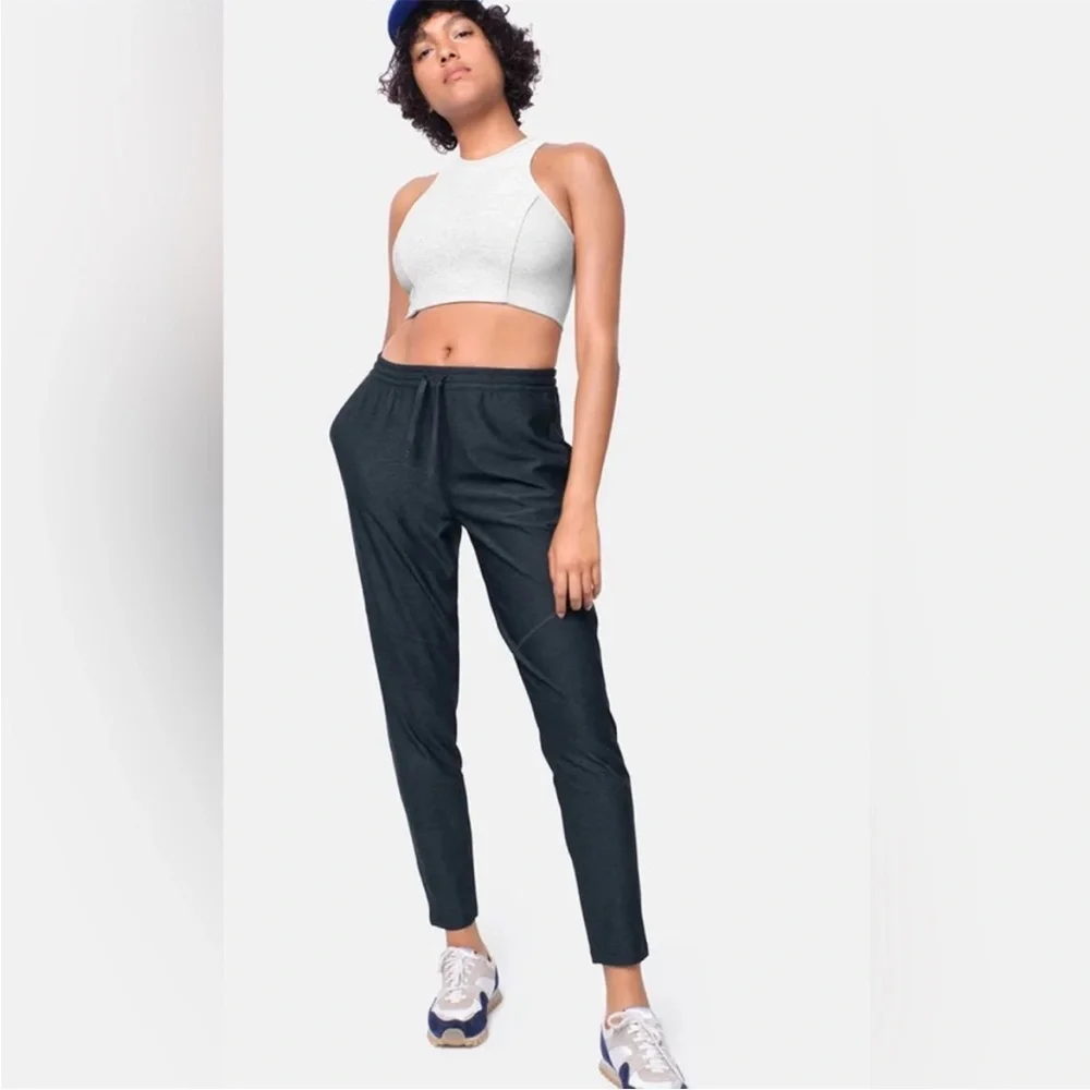 Outdoor Voices Dark Gray Track Pants - Picture 2 of 8